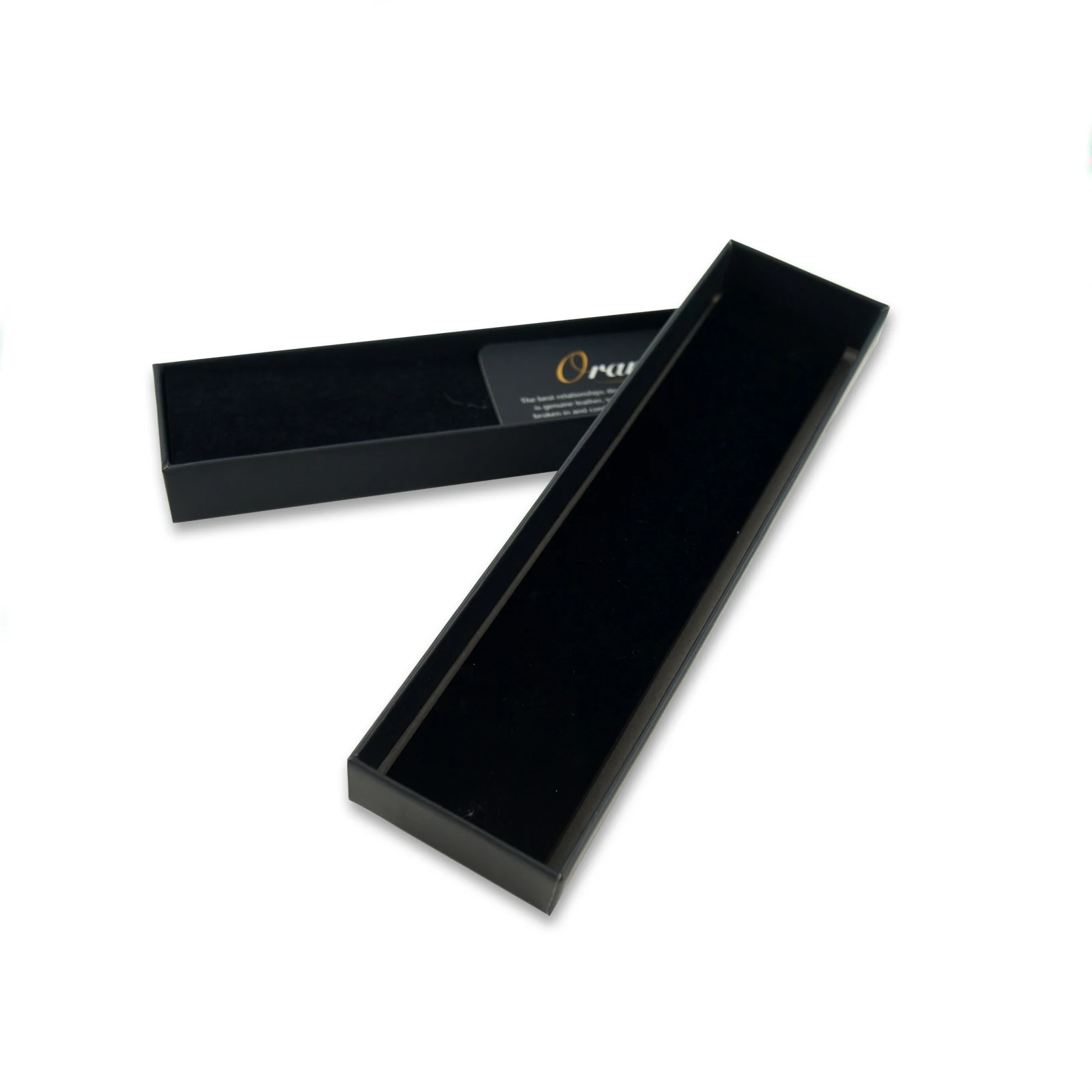 
China manufacturer wholesale custom eco-friendly matte black Lip and bottom hardboard carton paper gift pen packaging gift box 