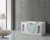 Jet surf elderly portable walk in tub shower combo