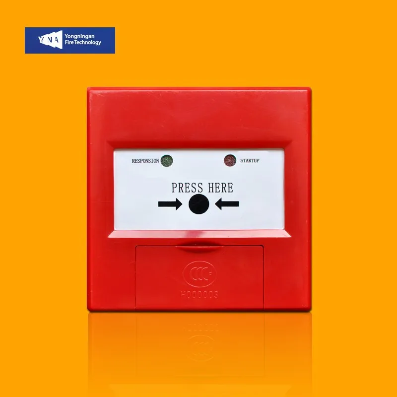 
Wholesale Resettable and Fire Telephone Connectable Analog Intelligent Fire Alarm Addressable Manual Call Point 