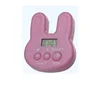 Fashion Colorful And Cute Rabbit Shape Digital Kitchen Countdown Magnet Timer