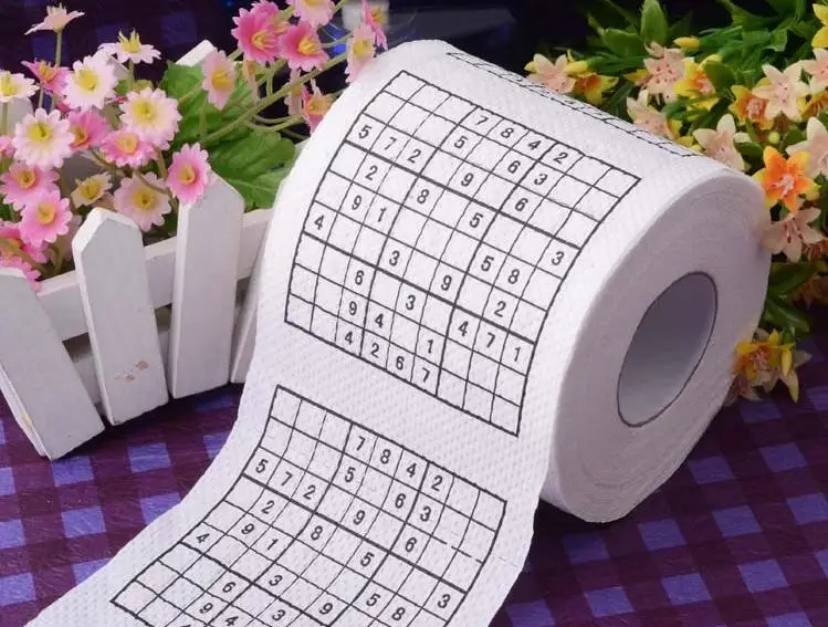 Promoci n De Venta Rollo De Papel Higi nico Sudoku Divertido Juego Kill 