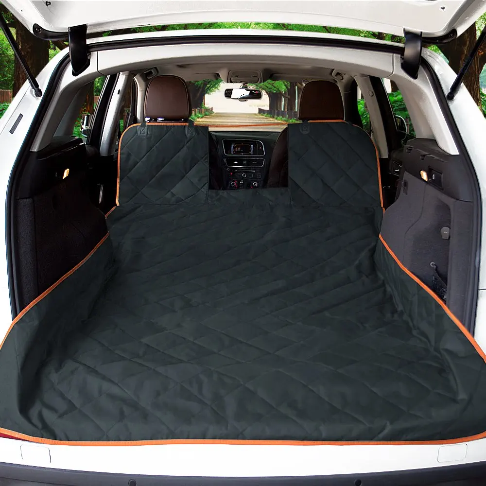 

Waterproof Non-Slip Cargo Liner Scratchproof Pet Cargo Cover for SUV with Bumper Flap Protector Dog Seat Car Mat