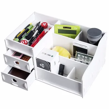 Diy Office Wooden Plastic Desktop Organizer Storage Shelf Table Diy Office Wooden Plastic Desktop Organizer Storage Shelf Table