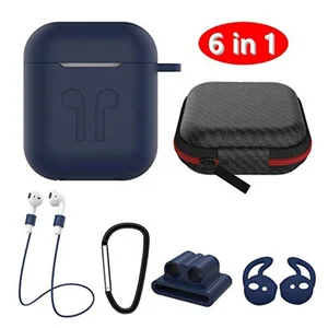 6 1 Waterproof Silicone Wireless Earphone Case AirPods