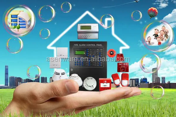 Addressable fire alarm strobe sounder horn strobe sound light siren 24v