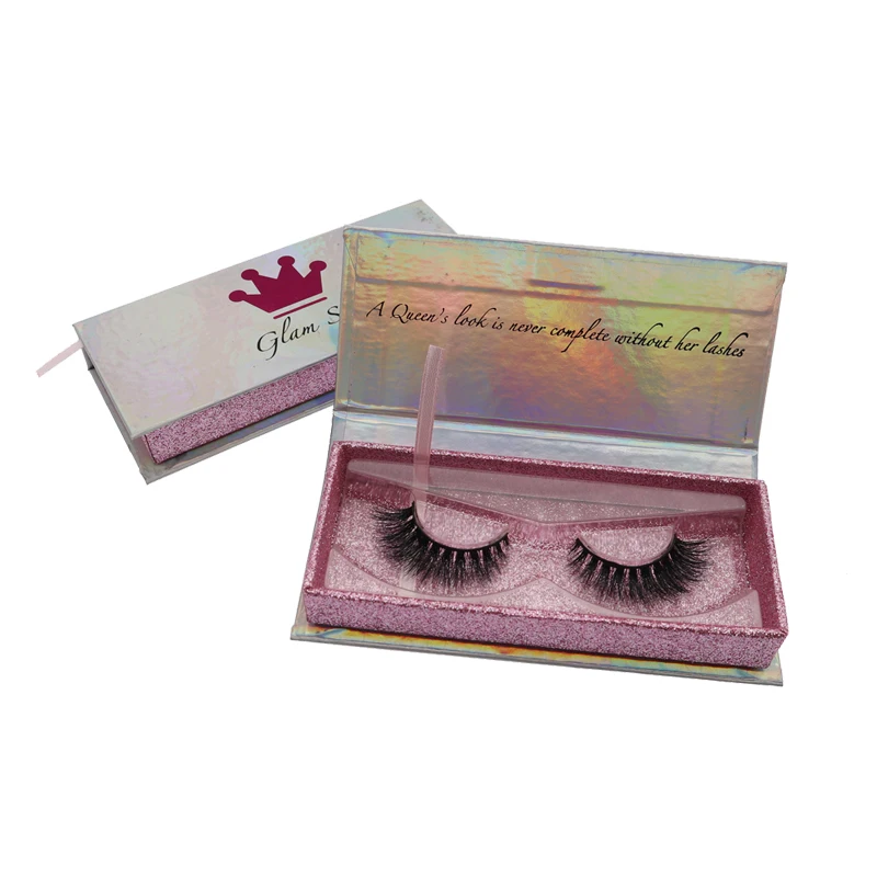 

Free Sample Luxury Custom Eyelash Packaging Create My Own Lash Brand Mink Lahes 3d Mink Eyelashes, Natural black