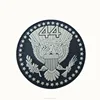 high quality bulk cheap custom 3d rubber pvc skull military patch