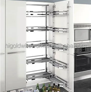 2017 New Design Swivel Tall Pull Out Kitchen Basket Larder 2017 New Design Swivel Tall Pull Out Kitchen Basket Larder