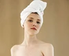 Cotton Magic Drying Turban Wrap Towel Hair Dry Quick Dryer Bath Salon Towels cap