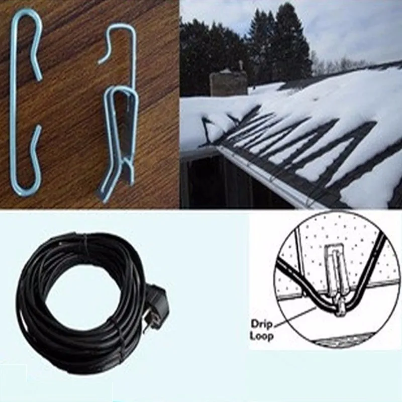 Sale Price Roof Deicing Cables Pvc Electric Gutter Heating Cable Buy