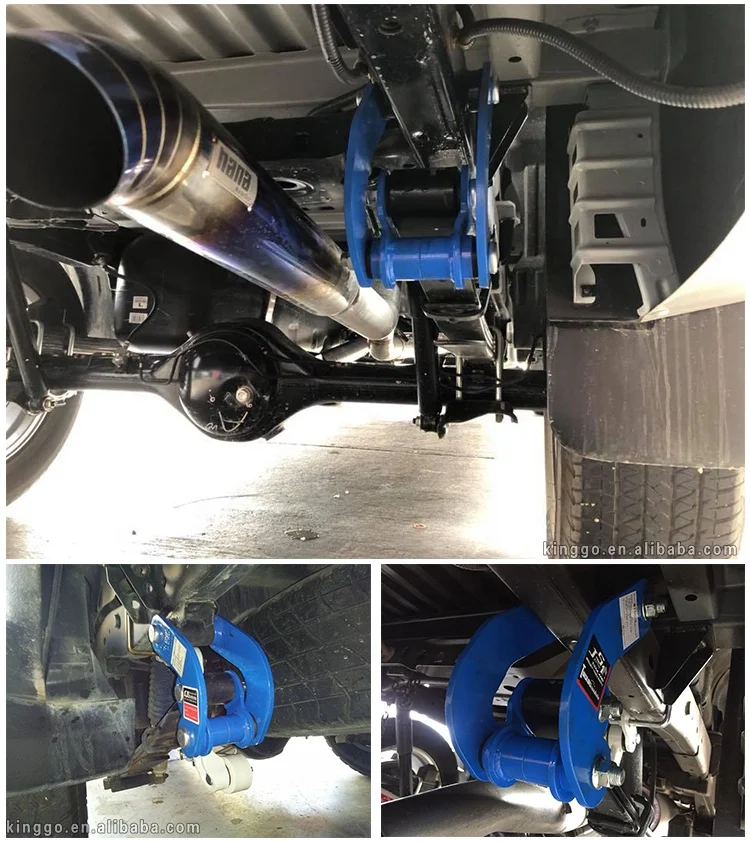 1 And 2 Inch 4x4 Rear Suspension Extended Comfort Shackles Lift Height