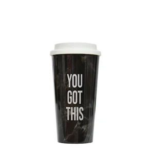 Zogift New Products 2019 Innovative product custom stadium reusable plastic coffee cup with lid