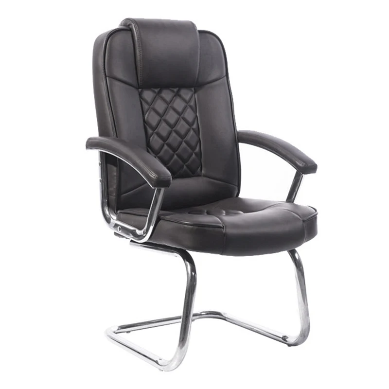 Clic Brown Pu Leather Executive Office Guest Chairs With Strong Brown Pu Leather Executive Office