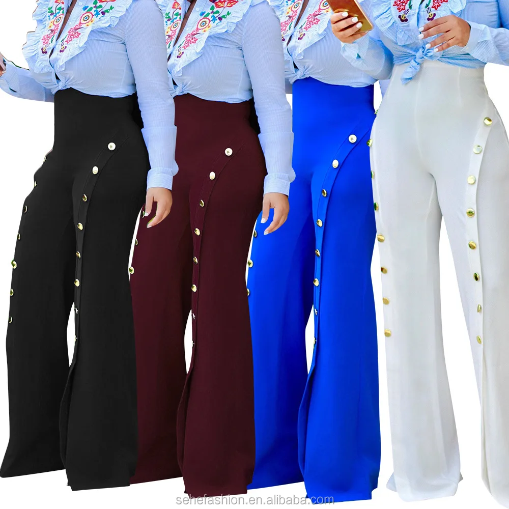 

4 colors sexy ladies new african desgin casual tight pants for women clothing wholesale