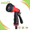 Wash car 8 patterns metal water spray gun zinc alloy tpr high quality car wash products