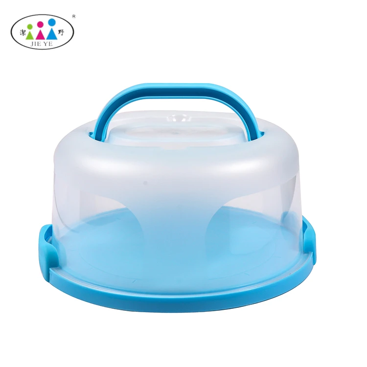 Durability Cake Preservation Box Durable Small Round Carrier Sure Fresh