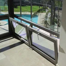 Tilt e vire janela hardware tilt janelas com caixilhos de janela de abertura Para Dentro de pl&aacute;stico pvc porta interior