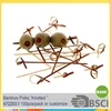 Twisted Ends Knot Bamboo Skewers Cocktail Picks