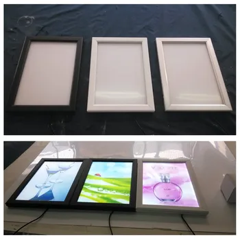 A0 A1 A2 A3 A4 Aluminum Extrustion Snap Frame Wall Mounted Snap