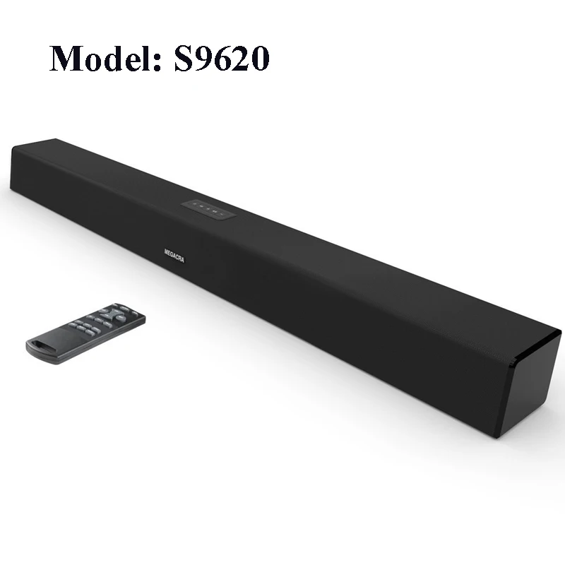 

2017 New high end Sound Bar 2.0 Channel Bluetooth TV Soundbar, Black