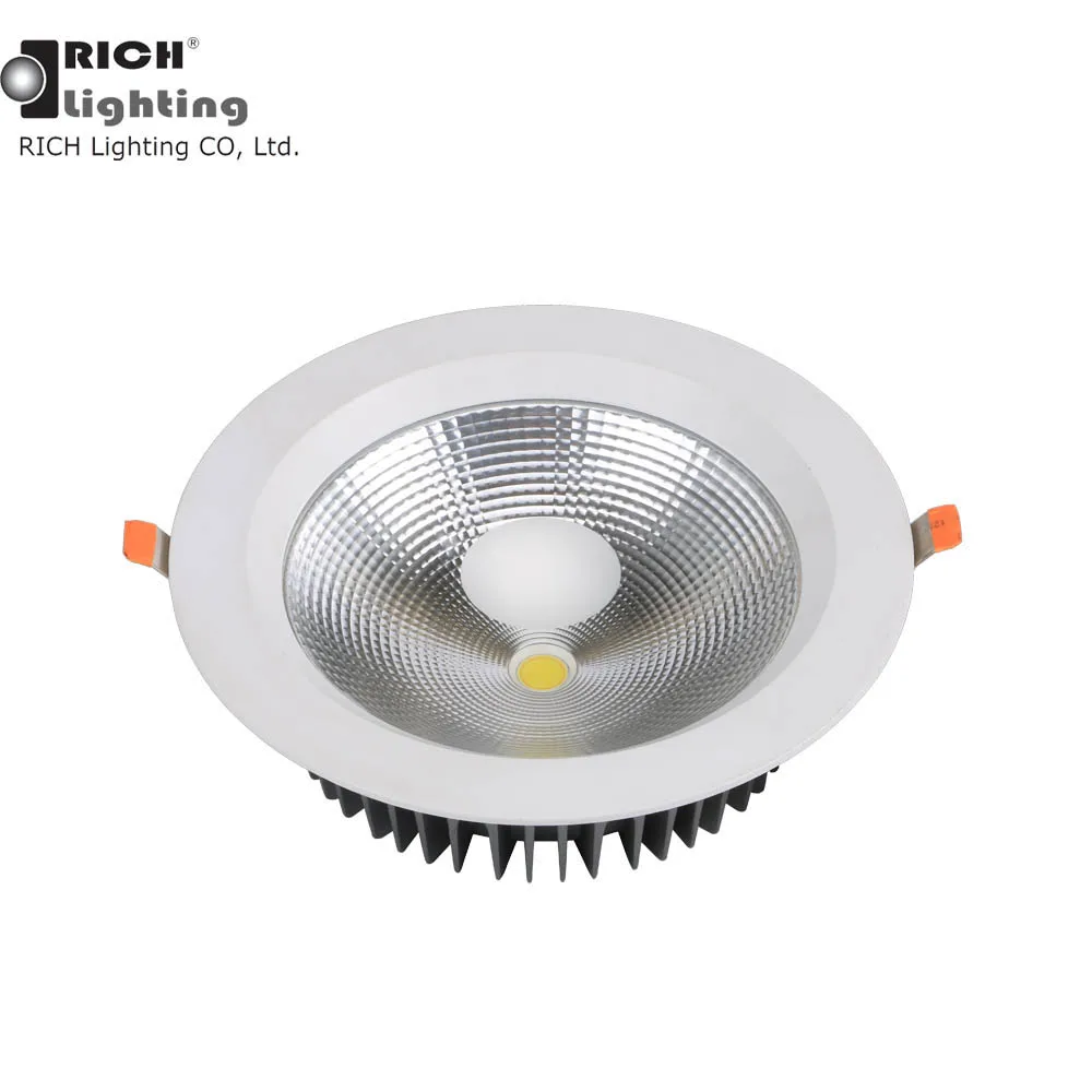 50W 60W 200mm Cut Out Sized High Power Indoor COB Led Spot Lights