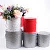 Free Sample Fresh Flowers Cuddle Barrel Three-piece Set Star Gift Set Flower Round Box