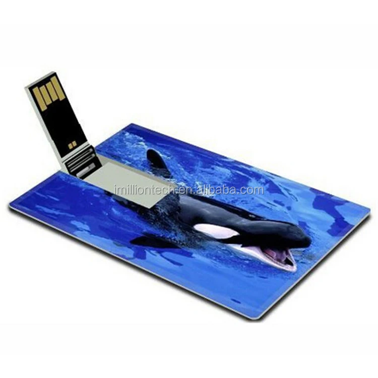 Giveout ID Card Holder Custom USB Pendrive 64GB - ANKUX.COM
