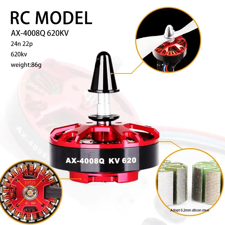 High Quality Pancake Motorax4008q 620kv Buy Pancake Motor,Pancake