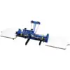 VEVOR 4 color 2 station Screen Printing Machine DIY T-Shirt Press Printer