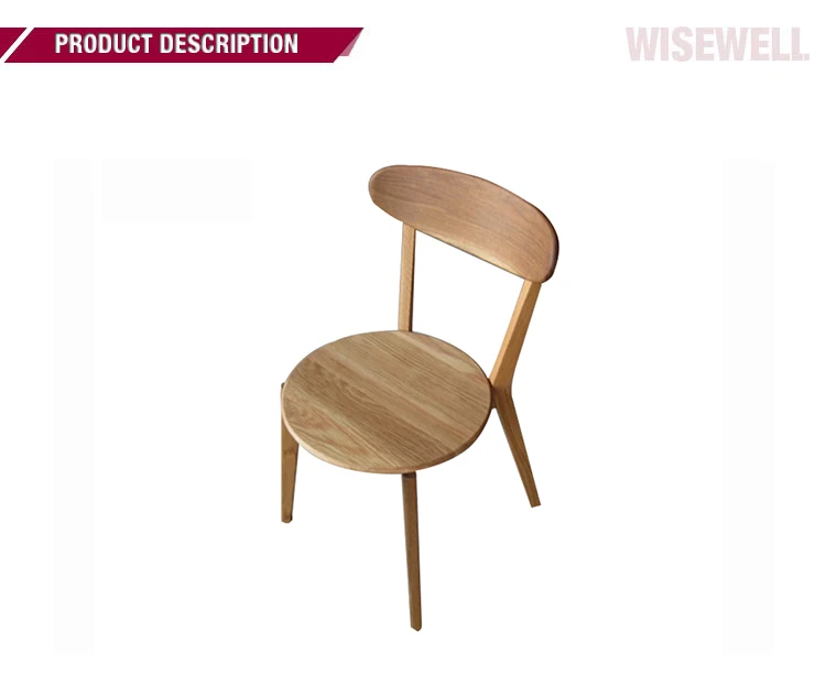 W-C-439 modern wood chair design for office furniture