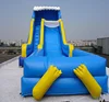 Funfair amusement backyard game inflatable slide for kids