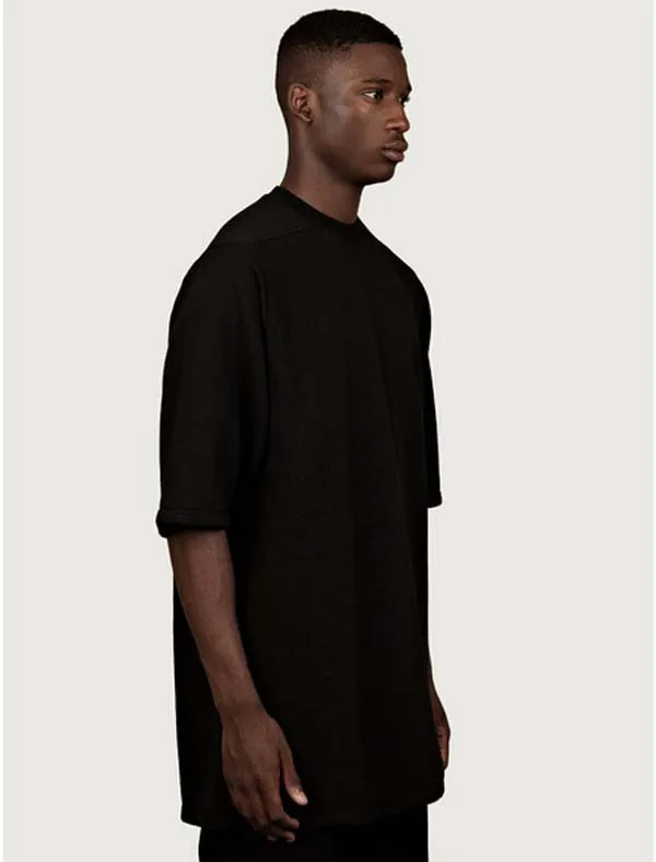 Black Men's Oversized T Shirt - Buy Oversized T Shirt,Men's T Shirt ...