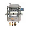 hot selling small scale automatic sauce bottling machine price for glass plastic bottle