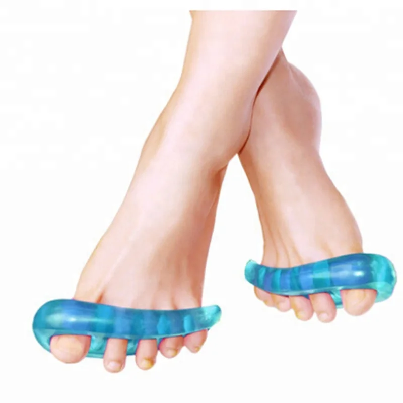 

Halesale Silicone Toe Separators Gel Spacer Bunion Corrector, Customizable