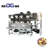 Corn puff snack extruding food line/ Flakes cereal food production plant/Wheat puffing snack process equipment