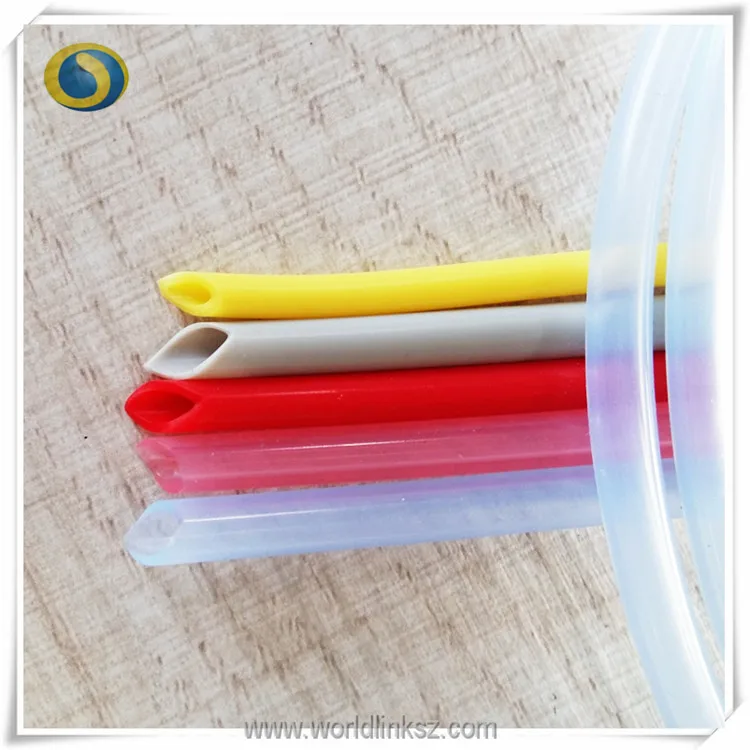 Clear food grade silicone tube