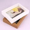 Black Real Wood table photo frame,white funny photo picture frames