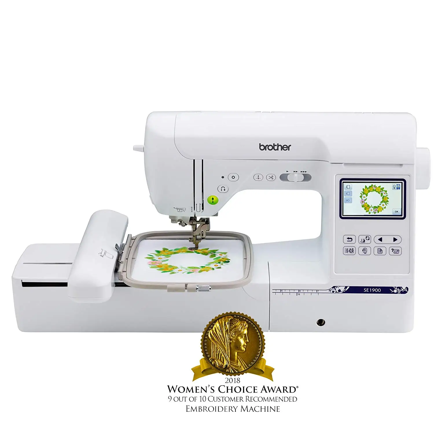 Buy Brother Embroidery Machine, PE800 5” x 7”, Embroidery-Only Machine ...