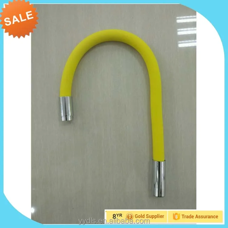 
360 degree flexible faucet hose multiple color silcone outer tube 