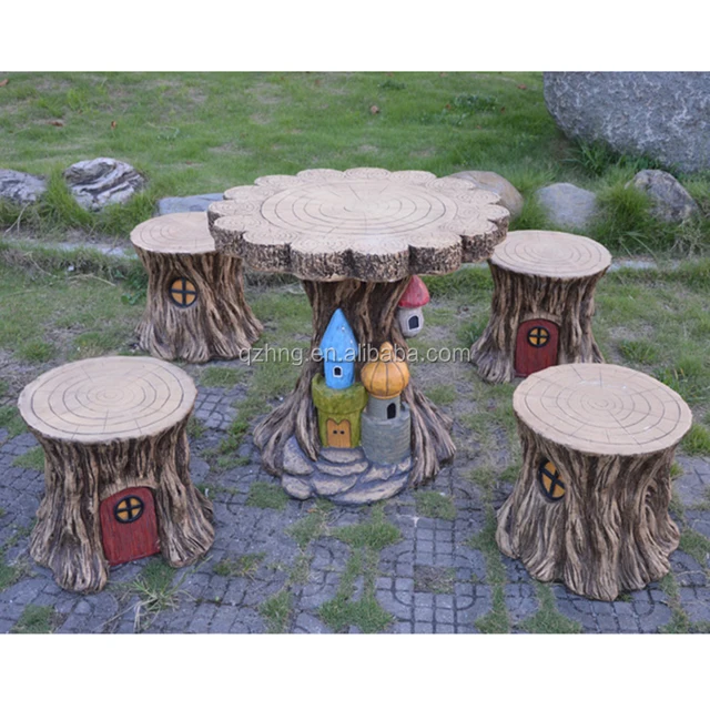 Garden Decoration Artificial Ecology Design Tree Trunk Outlook