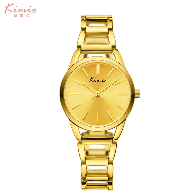 

KW6105 KIMIO Relogio Feminino Ladies Bracelet Wrist Watch Gold Jewelry, Any color available