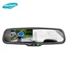 4.3 inch auto dimming TFT-LCD monitor rearview mirror with; Configurable high temperature alert setting