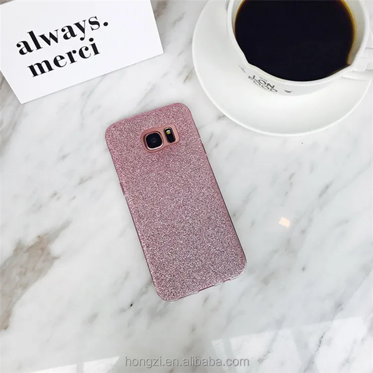 Luxury Soft TPU Back Shiny Fundas For Samsung Galaxy Case Glitter Ultra Thin Phone Cover For Galaxy S9 edge S10 cases