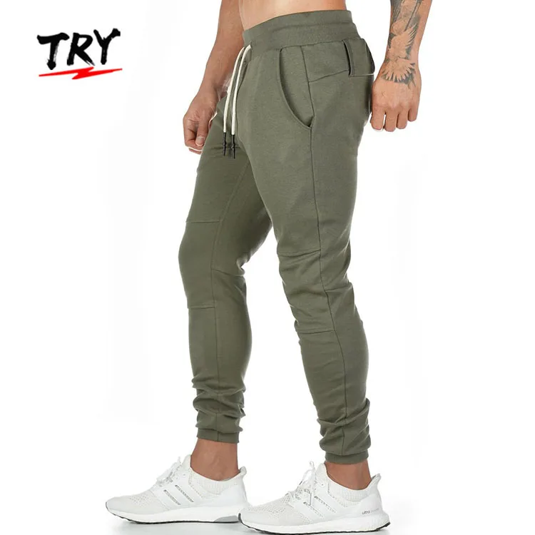 

TRY Ultra Quality Unique Towel Belt Soft Cotton Drawstring Mens Fitness Sweatpants Joggers, Customized colors