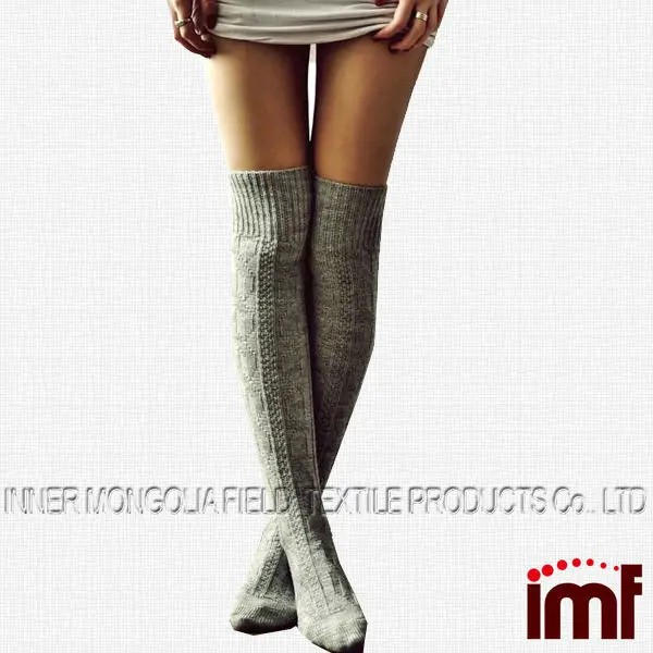 womens wool knee socks