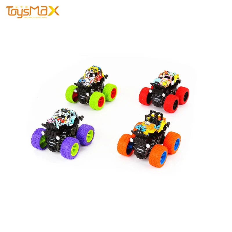 Mini Vehicle Double Inertia Stunt  Graffiti  Diecast Car Toys Racing Car Toys For Kids