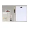 Portable customised thin file folder with pen holder