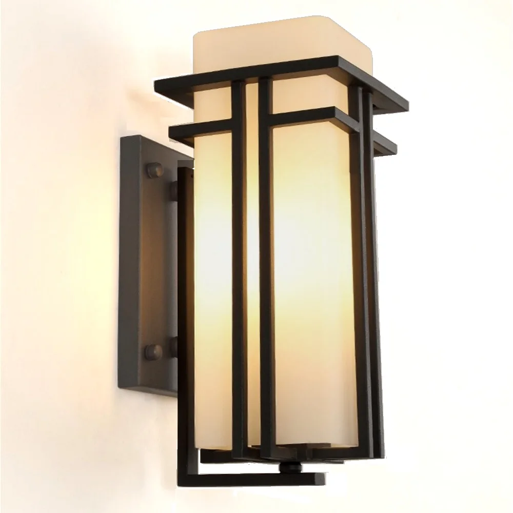 Outdoor Wall lamp Simple Modern New Chinese Waterproof Exterior Wall Garden lamp American Creative Aisle Outdoor Balcony