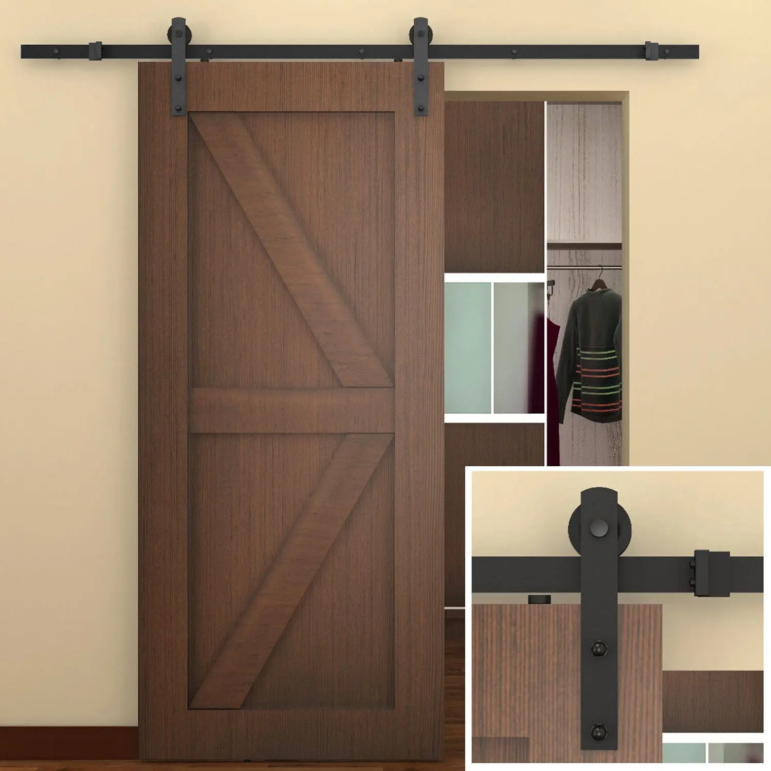Раздвижные системы для деревянных дверей