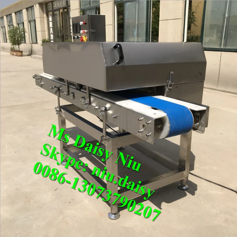 Automatic Fresh Beef Jerky Slicer/flake Pork Meat Cutting Slicing